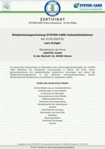 Wiederholungsschulung SYSTEM-CARD Hubarbeitsbühnen Lars Krüger